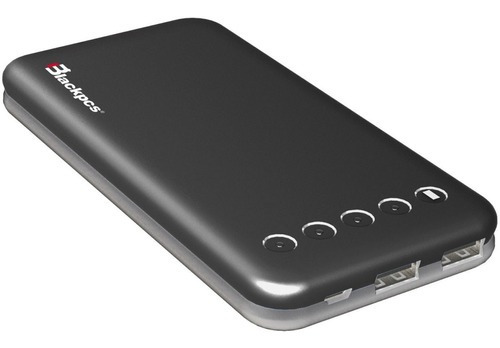 Power Bank 10000mah Ares 2 Puertos Usb Blackpcs Colores
