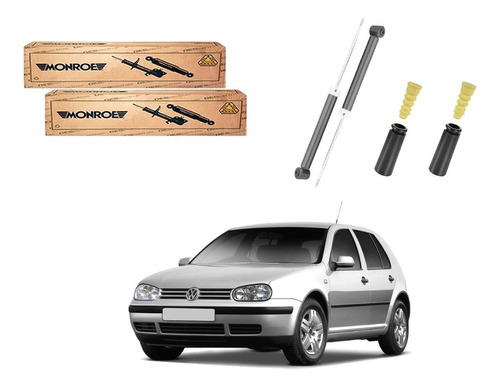 Kit Amortecedor Traseiro, Volkswagen Golf 1.6 2003