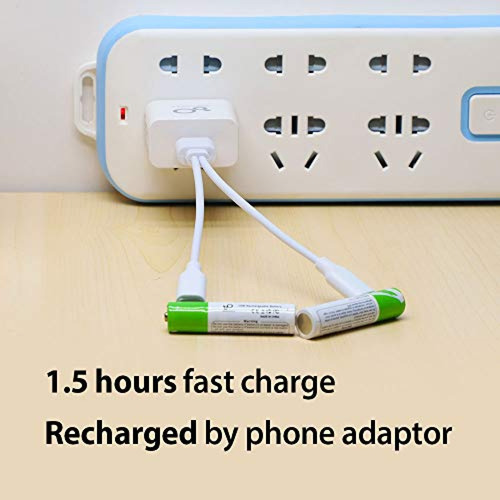 Imagen 7 de 9 de Batería Recargable De Iones De Litio Usb Cr123a, Batería Rec
