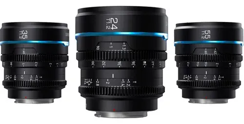 SIRUI Night Walker 24/35/55 マイクロフォーサーズ Kit Lente Sirui Night Walker (24, 35,55mm Rf-mount) | Parcelamento