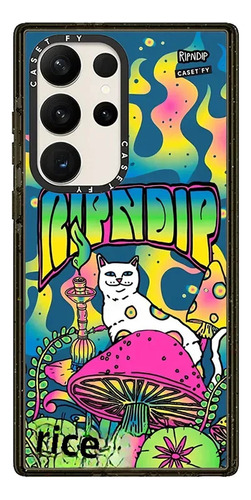 Funda Magnética Trendy Forest Cat Para Pc Para Samsung Galaxy