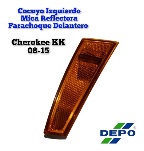 Cocuyo Izquierdo Parachoque Cherokee Kk 2008-2015