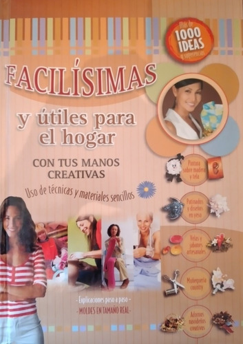  Libro Manualidades Facilísimas Y Útiles Para El Hogar