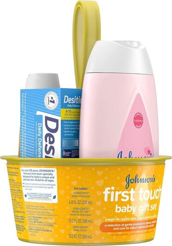 Johnson's First Touch - Set De Regalo Para Bebé, Productos E