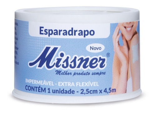 3  Esparadrapo  2,5cm X 4,5mt Branco