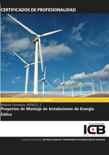 Libro Proyectos De Montaje De Instalaciones De Energía Eólic