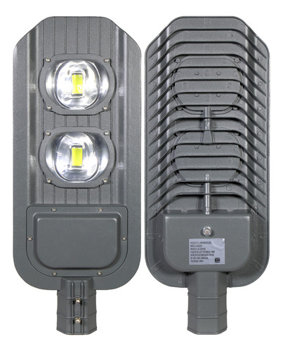 Lámpara Suburbana Alumbrado Publico 100w Led C/ Fotocelda