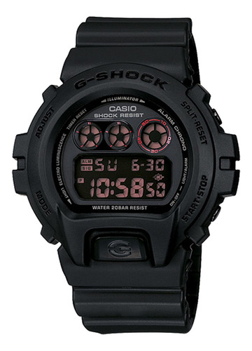 Reloj G-shock Dw-6900ms-1d Resina Hombre Negro