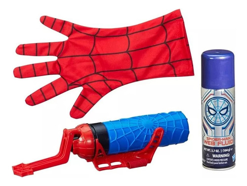 Spider Man Lançador De Teia 2 Em 1 Teia Ou Água Hasbro