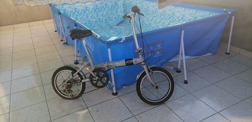 Imagen 1 de 6 de Bicicleta Plegable Aro 16 Chevrolet Made In Japan