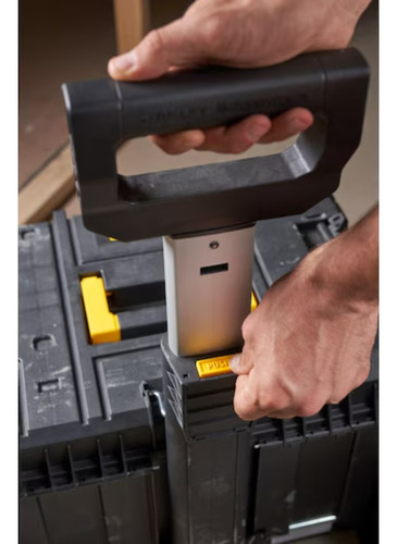 Caixa Armazenamento Movel Fatmax Prostack Fmst175753 Stanley Cor Preto