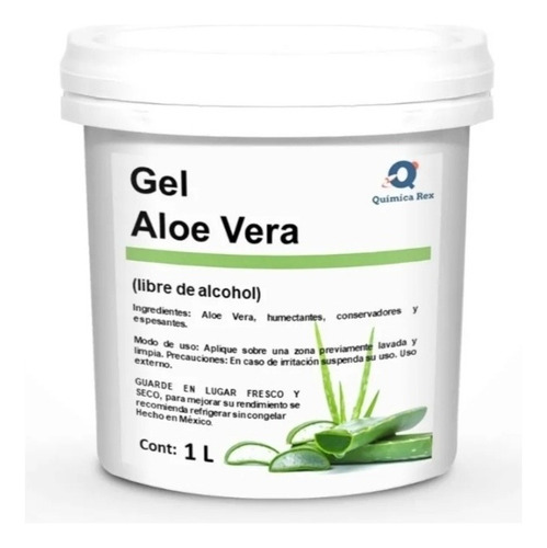 Gel De Extracto De Aloe Vera Calidad De Spa (1 Kg) Tipo De Piel N/a