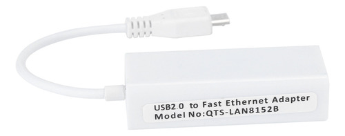 Adaptador De Tarjeta De Red Micro Usb A Puerto Ethernet Rj45