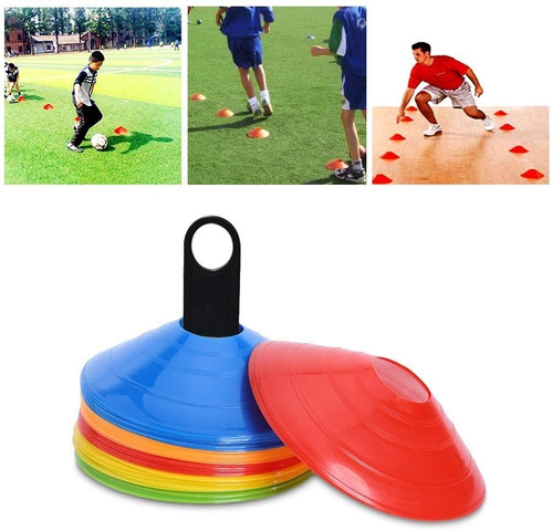 Marcador Set 40 Conos Obstáculo Entrenamiento Futbol/ Nordik