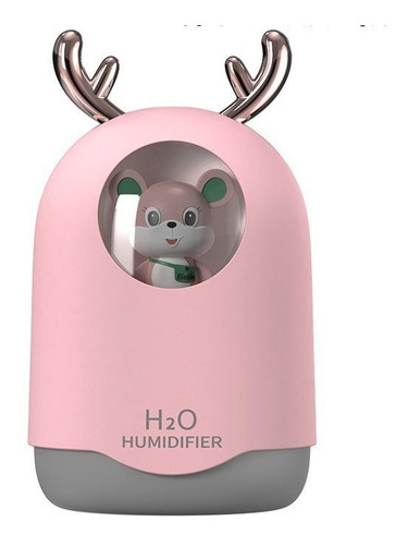 Mini Humidificador Usb Aromaterapia Gato Coche Luz 1