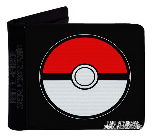 Billetera Cartera Cuero Sintético Pokemon Serie Anime 05