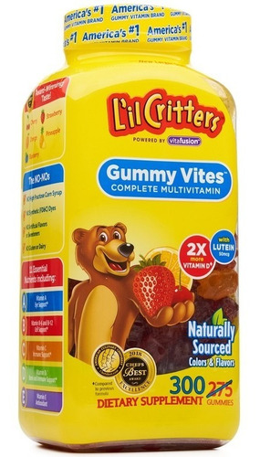Multivitaminico Lil Critters Gummy Vi - Unidad a $1