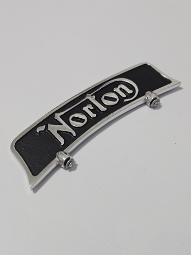Insignia Norton Moto Vintage Banderin Guardabarro Delantero