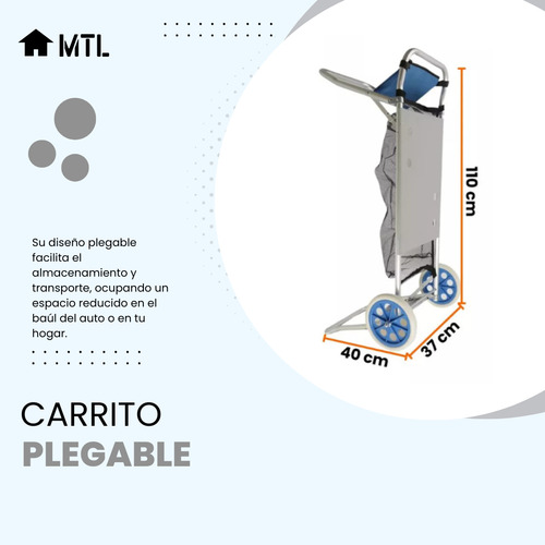 Carrito Mesa Plegable Playera Mtl Aluminio Integrada Bolsillo Almacenamiento Ligero Resistente Versátil Ideal Playa Camping Actividades Al Aire Libre Verano Reforzado