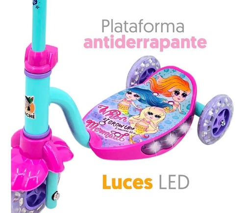 Scooter Para Niña Apache Flying Wheel