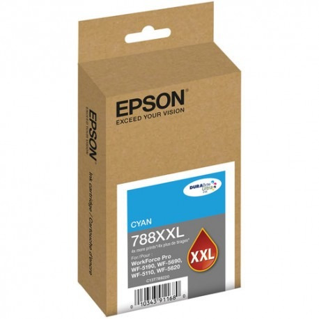  Tinta Epson 788xxl Cyan Extra Capacidad T788xxl220-al