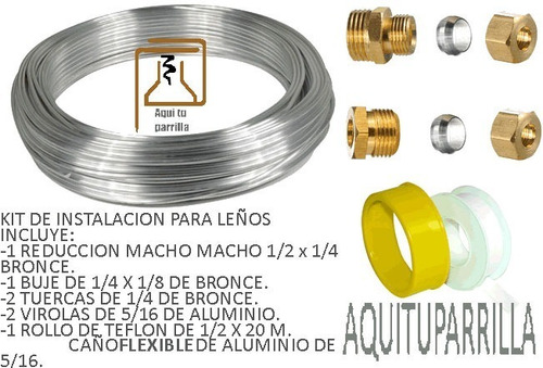 Imagen 2 de 5 de Hogar Estufa Grande A Gas Leños 10000 Cal+kit De Instalacion