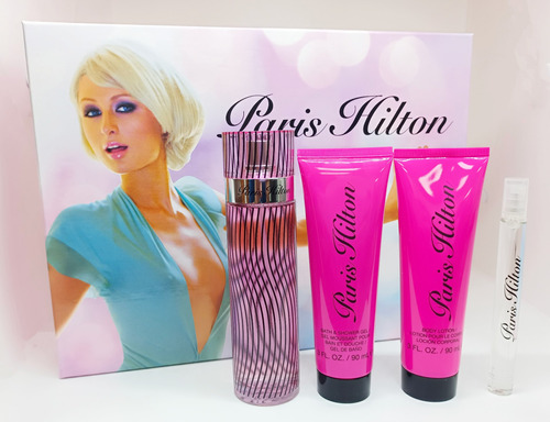 Paris Hilton Est Edp 100ml+10ml+lo90ml+gel90ml Silk Perfumes