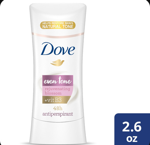 Desodorante Dove Even Tone 2.6 Oz 