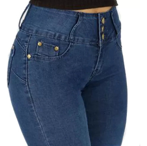 Jeans Push Up Levanta Cola Elasticados Corte Perfecto