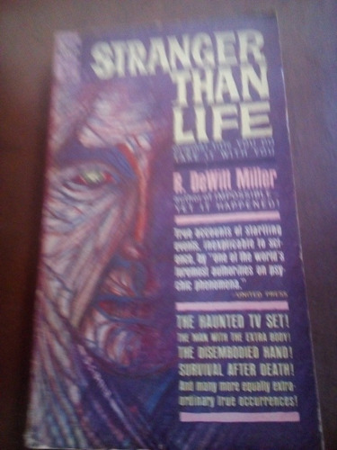 Libro En Inglés Stranger Than Life Sobrenatural Dewit Miller