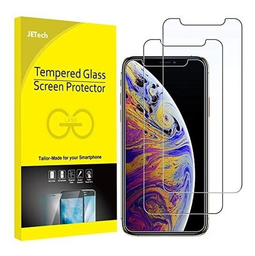 Jetech Protector De Pantalla Compatible iPhone XS Max 6,5 ,