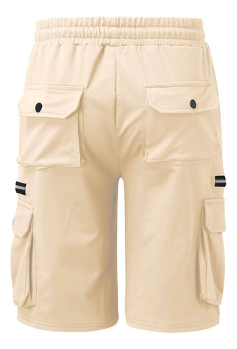 Bermudas Para Hombre, Pantalones Cortos Gris, Large