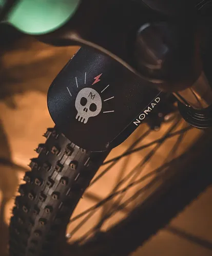 GROM NORTH MARHOTH ブラックメタル　blackl Paralama Bike Infantil Grom Caveira Preto Esportivo Nomad