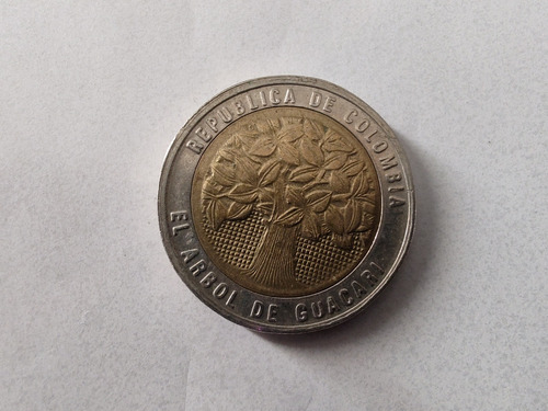 Moneda Colombia 500  Pesos 1995 Árbol De Guacari (x475