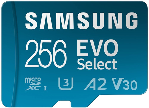 Samsung Memoria Micro Sd 256gb Evo Select 4k U3 100mb 