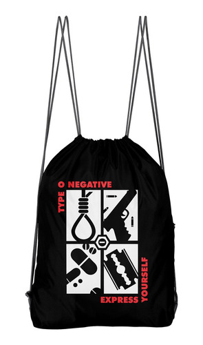 Bolso Deportivo Type O Negative (d0354 Boleto.store)