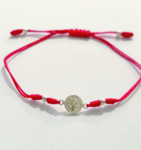 Pulsera San Benito Hilo Rojo 