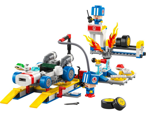 Lego Super Mario Botanical Collection Toad's Garage 72035 390 piezas