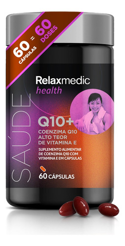 Coenzima Q10+ Com Vitamina E Relaxmedic