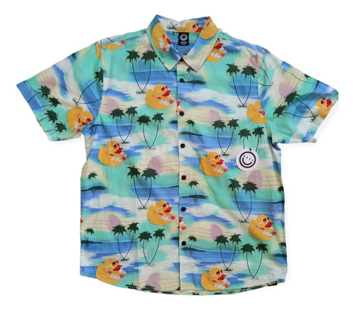 Camisa Neff Hawaiana Surf De Patos De Hule Original