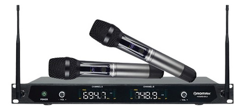 Microfono Inalambrico Profesional Promax H320-du 740-311