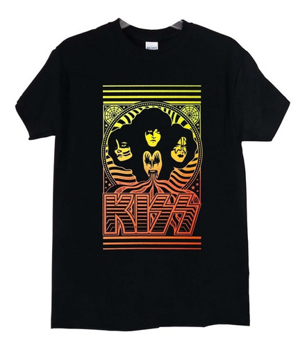 Polera Kiss Vintage Poster Art Rock Abominatron