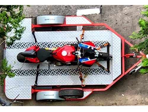 Imagen 9 de 17 de Trailer Para Motos , Cuatriciclos, Basculante Batea
