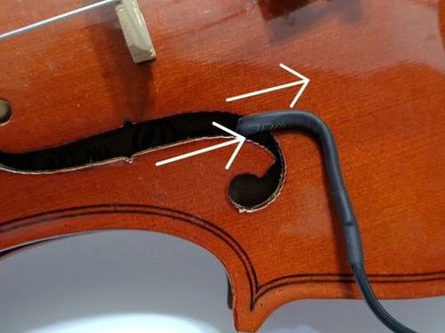 Microfone Violino Ou Cavaco Mcq-11 Phantom Power +brinde