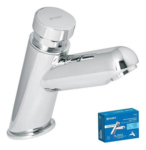 Llave Temporizadora Lavabo Cierre Automatico Foset 47918