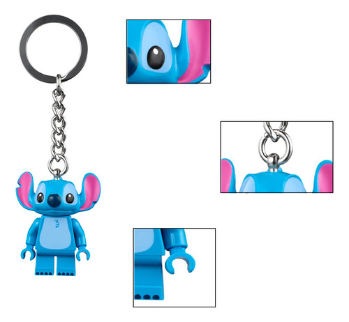 Lego Pack 3 Llaveros Stitch 854319 + Variado 3 Pack 1