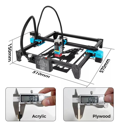 Two Trees Tts-55 Grabador Laser Maquina 5.5w Y Software