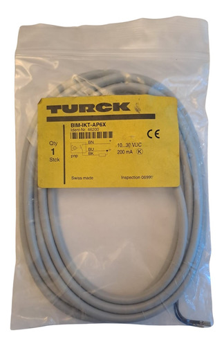 Sensor Inductivo Rectangular Turck Bim-ikt-ap6x