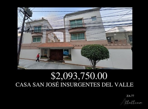 Casa San Jose Insurgentes Benito Juarez - Za-77-sf