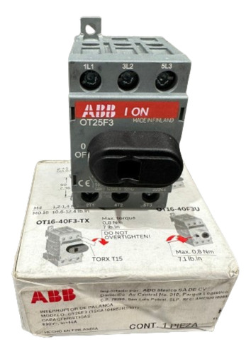 Ot25f3 Marca Abb